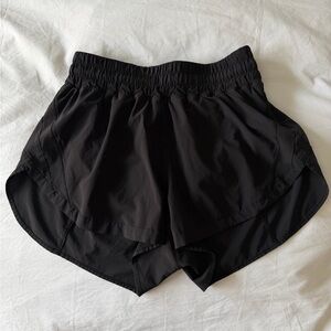 Lululemon Track That High-Rise Black Shorts Size 8